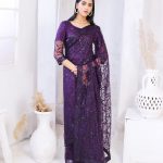 Purple Cake - Saree