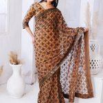 Check Saree